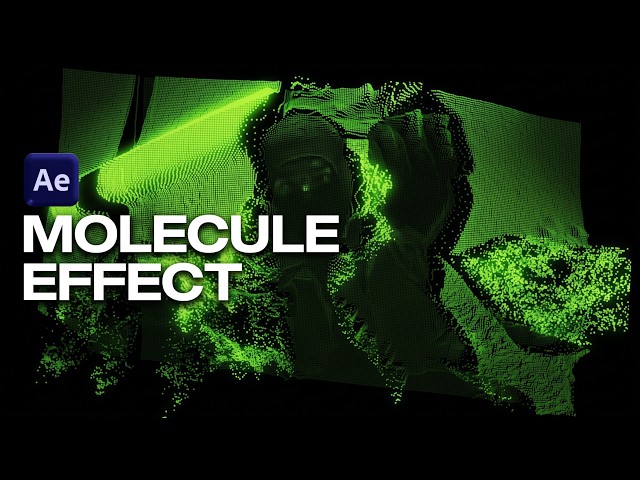 Crazy Molecule Dither Effect Tutorial After Effects