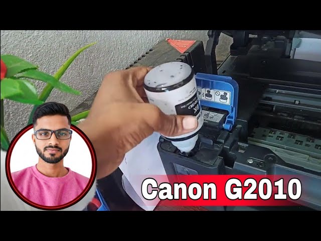 how to refill ink in Canon G2010 Printer || Canon g2010 Printer Me Ink kaise dale