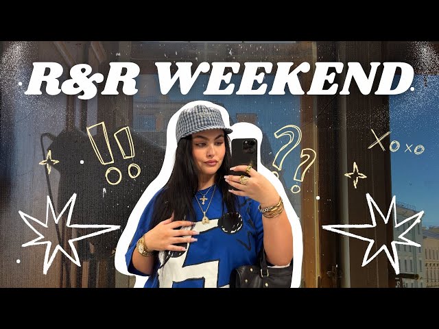 R&R WEEKEND VLOG | recharge & reset w/ me as a 24 y/o homebody
