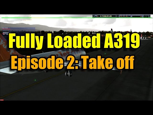 FULLY LOADED AEROSOFT A319 - TAKE OFF