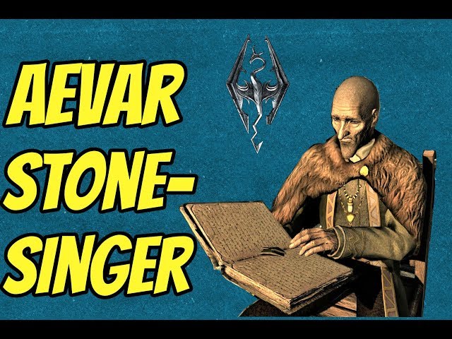 Aevar Stone-Singer | Reading the Elder Scrolls Library | Skyrim SE