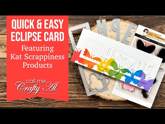 How to Make an Eclipse Card | Quick & Easy Tutorial | Featuring @KatScrappinessCrafts Products