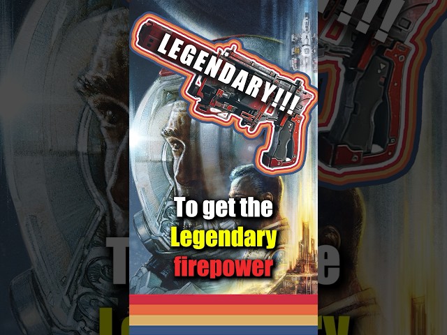 Don't miss this LEGENDARY Starfield pistol