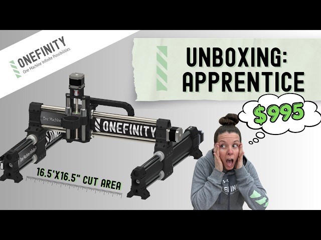 First Look - Onefinity Apprentice CNC - Budget-friendly Beast!