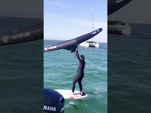 Nailed it 😂 #sailingfamily #wingfoiling #southafrica