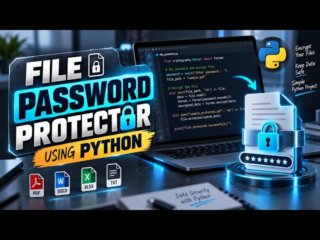 Build a File Password Protector in Python (GUI)