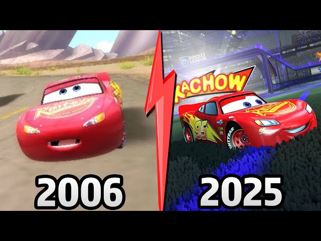 Evolution of Lightning McQueen CARS (2006 - 2025) Disney