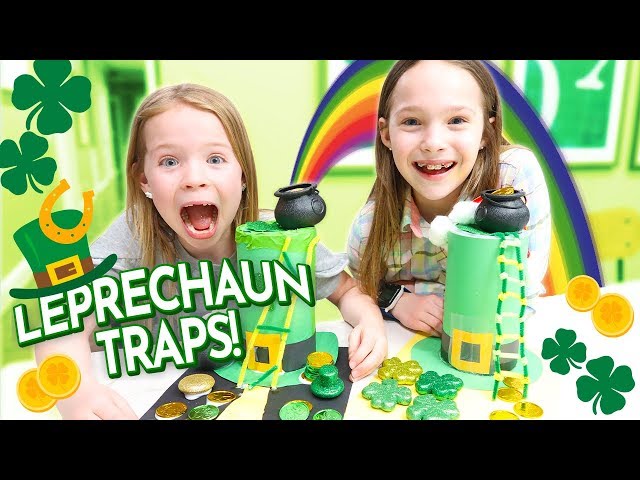 Making Leprechaun Traps for St. Patrick's Day
