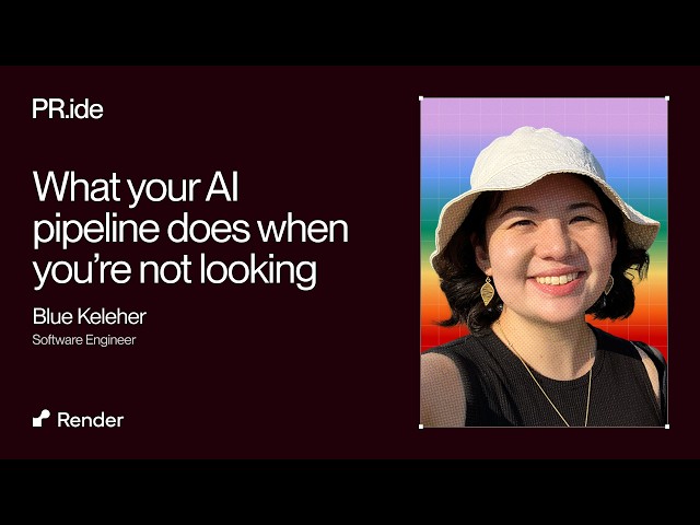 Building observable RAG AI agents | Blue Keleher | Render PR.ide