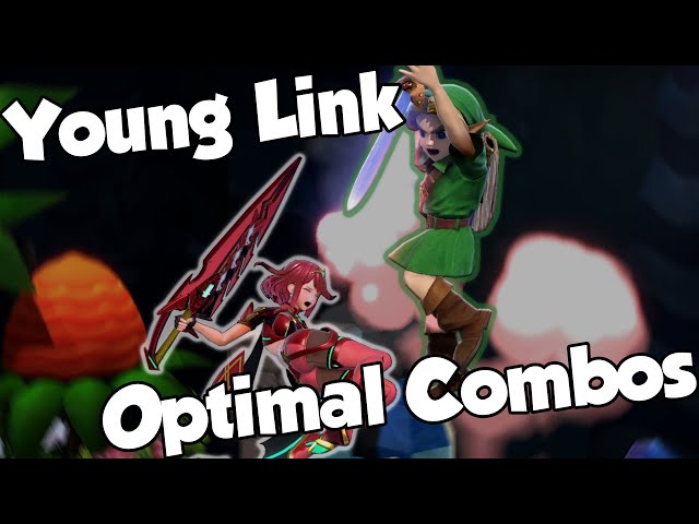 Young Link 2022 Optimal Combo Routes [Smash Ultimate]