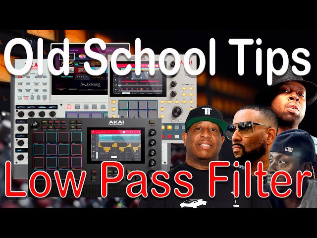Akai MPC Tutorials. OLD SCHOOL Boom Bap Low Pass Filter technique used by Dilla, Preemo, Madlib, etc