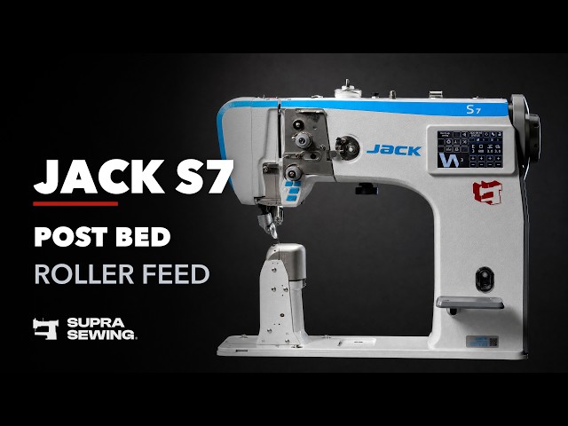 Jack S7: Enhebrado, bobina, ajustes de pantalla y cómo arreglar puntadas flojas | Supra Sewing
