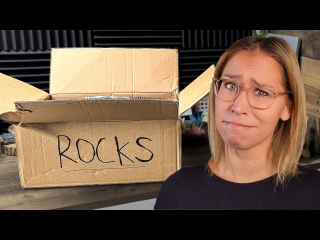 I Bought a 37lb Mystery Box of Rocks From eBay