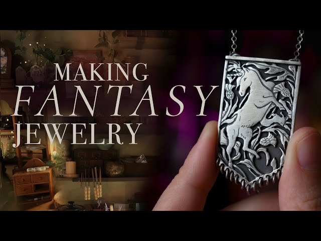 A productive week as a Silversmith | Studio vlog #2 | Handmade Fantasy Jewelry