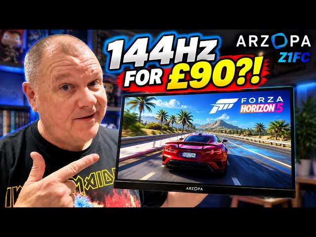 I Didn’t Expect This! ARZOPA Z1FC Gaming Monitor Review