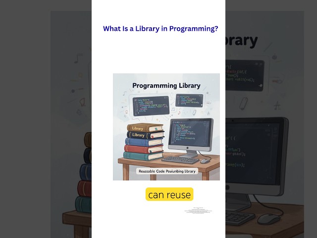 What Is a Library in Programming? #businessanalyst