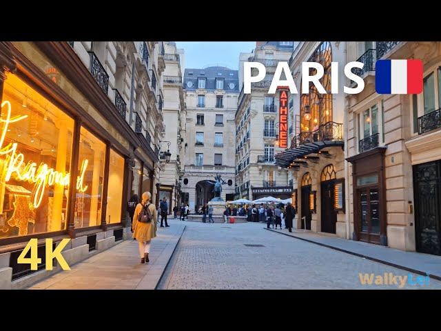 Paris, France - A magical evening walk through Paris' most iconic arrondissements - Paris 4 K