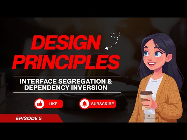 Interface Segregation & Dependency Inversion Principle (ISP + DIP) - SOLID Design Principles | 5/10