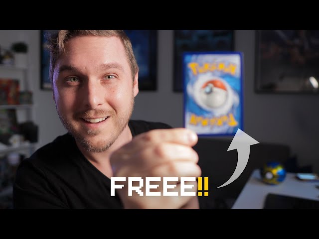 7 Ways to get FREE Pokémon Cards 🤯