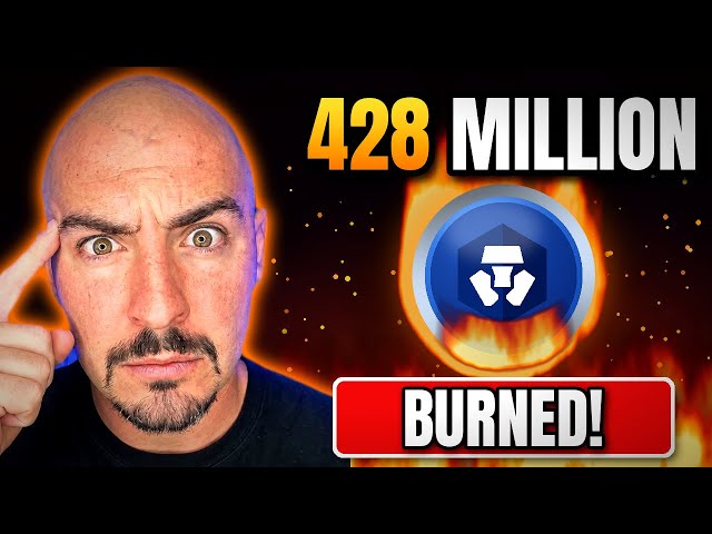CRO Coin: 428 MILLION BURN COMPLETE! (Crypto.com & Cronos News)