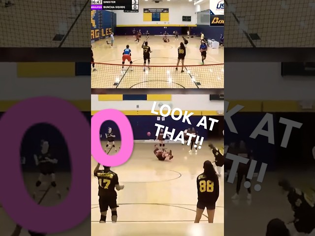 Bunny-hop team saver moment... TO THE MOON! LOOK AT THAT! #dodgeballhighlights #fyp #MOON #athletes