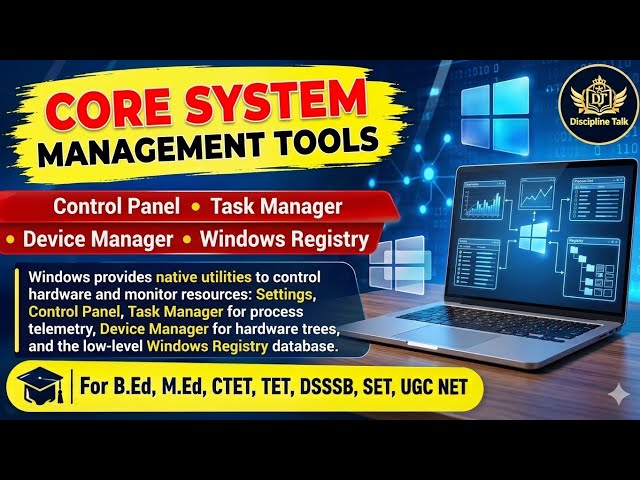 Windows System Management Tools | Core Tools You MUST Know