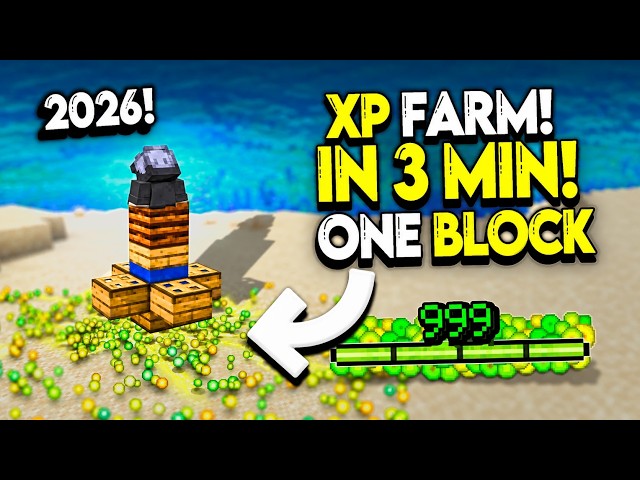 70 Levels in 30 Seconds! INSANE XP Farm for Minecraft 1.21/26.3+!