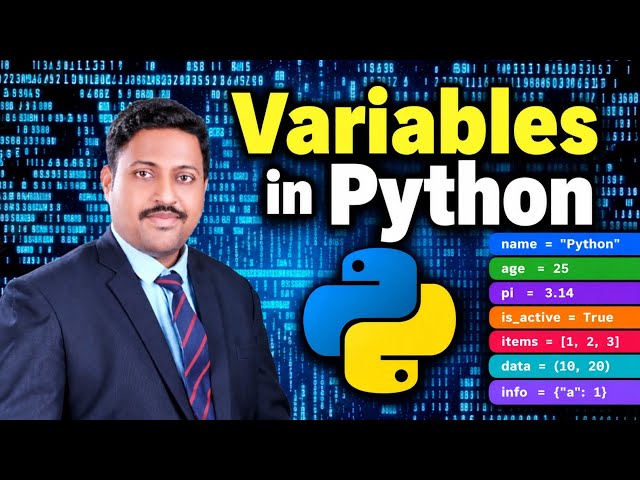 Python Variables Explained | Variables in Python | Python Programming for Beginners