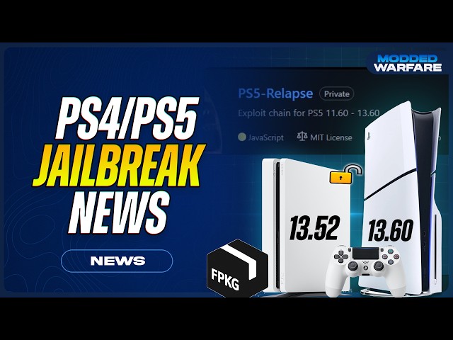 PS4/PS5 Jailbreak News: 14.00 JB teaser, Kstuff 13.60 & FPKG support, GoldHEN 13.52, Homebrew & More