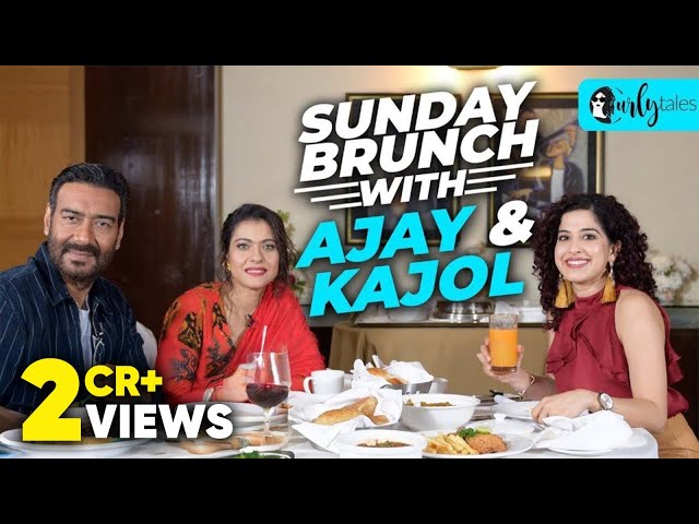 Sunday Brunch With Ajay Devgn & Kajol Devgn X Kamiya Jani | Curly Tales