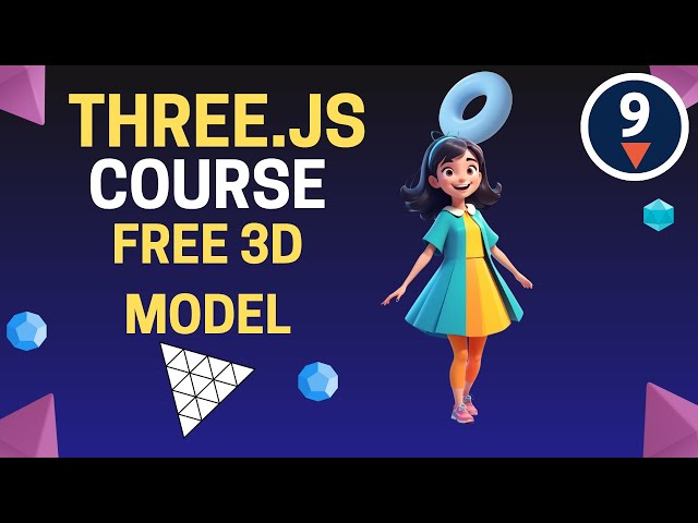Three JS Full Course - Three JS Course - Animated 3D Model For Three JS