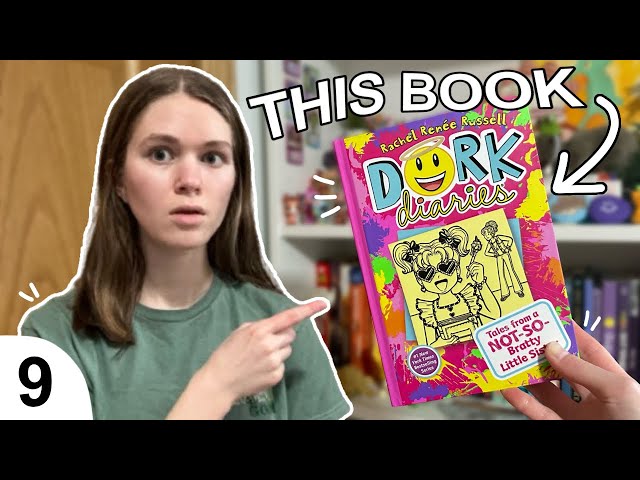 Coloring an ENTIRE Dork Diaries book | Episode 9
