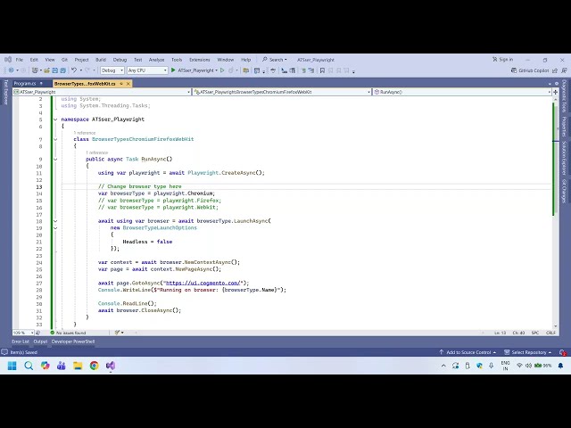 Playwright Browser Types Explained | Chromium vs Firefox vs WebKit | Playwright C# Tutorial