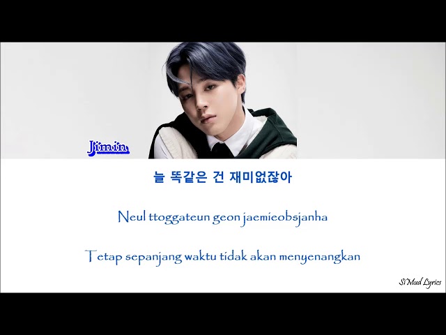BTS (방탄소년단) - 'FILTER' (HAN-ROM-IND_Color_Code_Lyrics) ♫