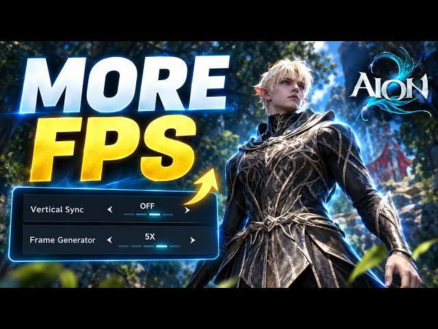 How to Increase the FPS Limit in AION 2
