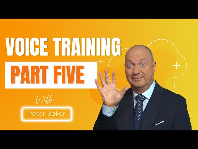 How to Speak Slower - Voice Training Part 5