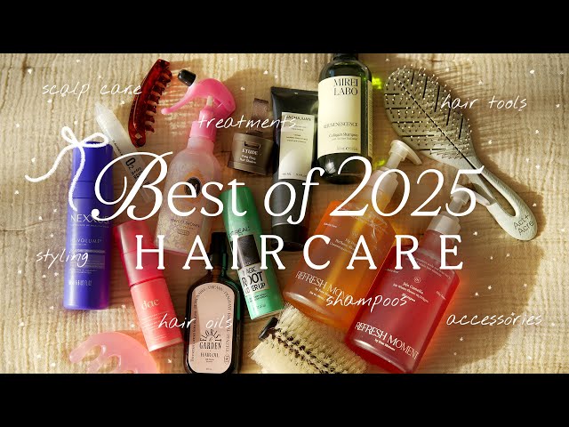 The TOP haircare of 2025! 🏆 healthy scalp, hair loss & smooth hair!