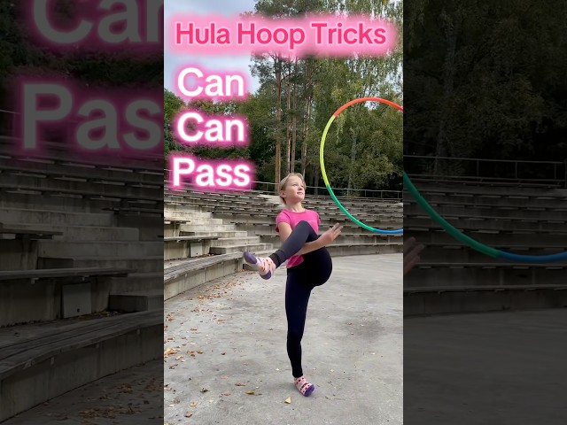 Can you do all the hula hoop tricks? Best workout for full body & mind #hulahoop #fullbodyworkout