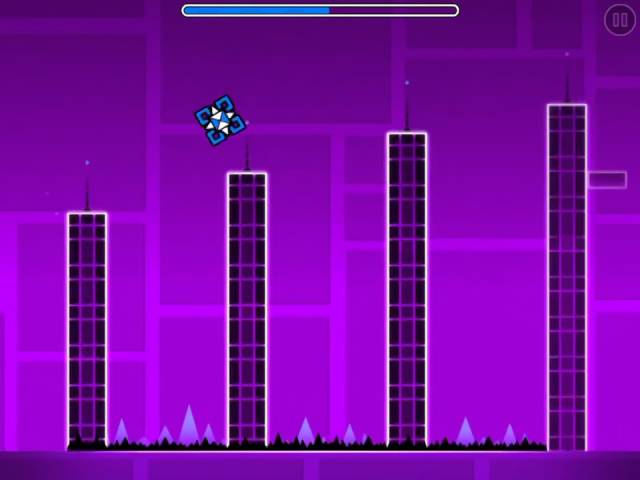 Geometry Dash Level 1 COMPLETE!!!(3stars)