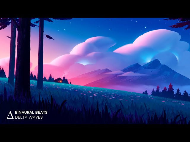 INSTANT CALM [Insomnia Healing 3,2Hz] "Tranquil Thunder" Binaural Beats Sleep Music