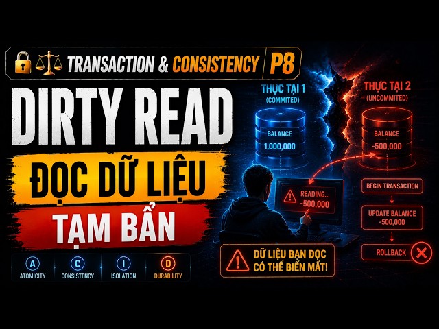 🔒⚖️ Dirty Read — Reading Data from Another Reality | Transaction & Consistency P8