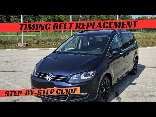 VW Sharan 7M 1.9 TDI PD Timing Belt and Water Pump replacement ANU AUY ASZ