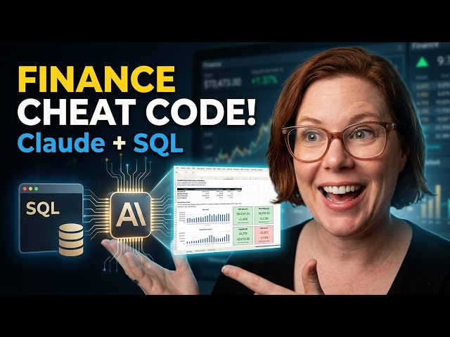 I'm a CPA: Claude Replaced My SQL Queries - Finance Analyst Cheat Code