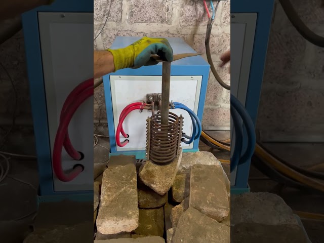 160kW Induction Heater vs Metal Pipe – Melting Test!