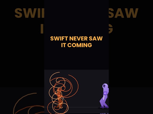 Swift's ! crashed my app. Kotlin's ?: just... didn't.