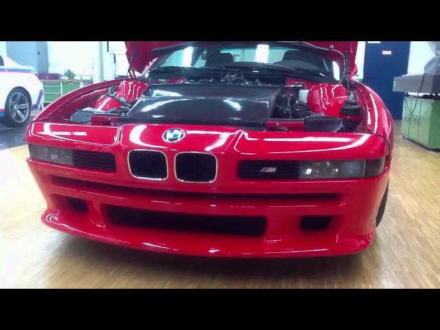 BMW M8 at secret M facility