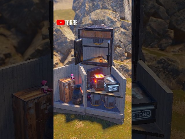 Perfect Dorito starter in RUST  #rustbasedesign #rustgame