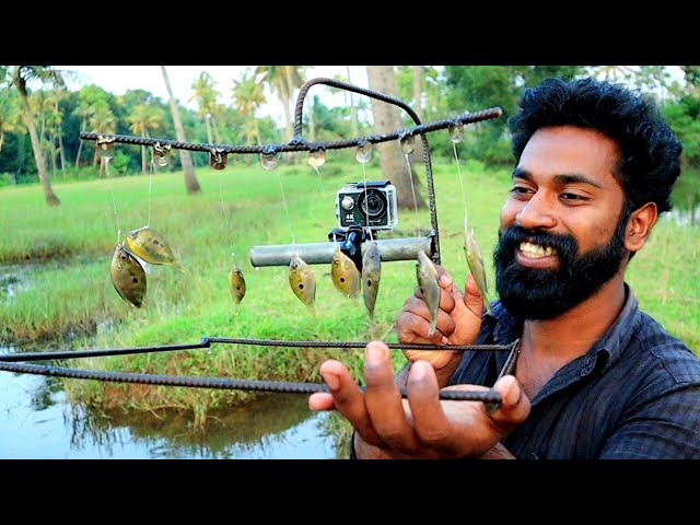 FISH TRAP ! CAUGHT ON CAMERA | M4 TECH |
