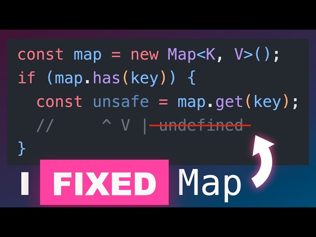 I Fixed TypeScript's Map.has() Type Inference (Here's How)