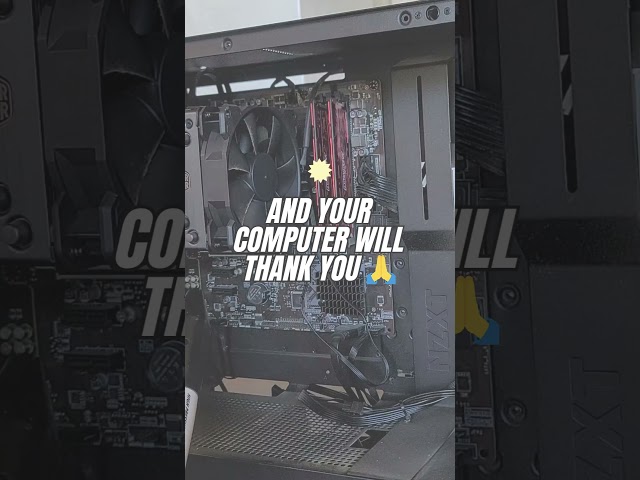 Gaming PC full of Dust? 🥴